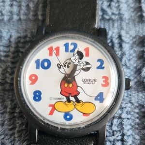 Lorus Disney Quartz Black Watch